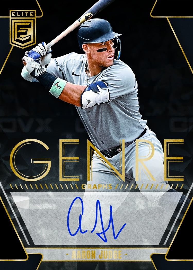 2026 Panini Donruss Elite Baseball Aaron Judge Genregraph Card