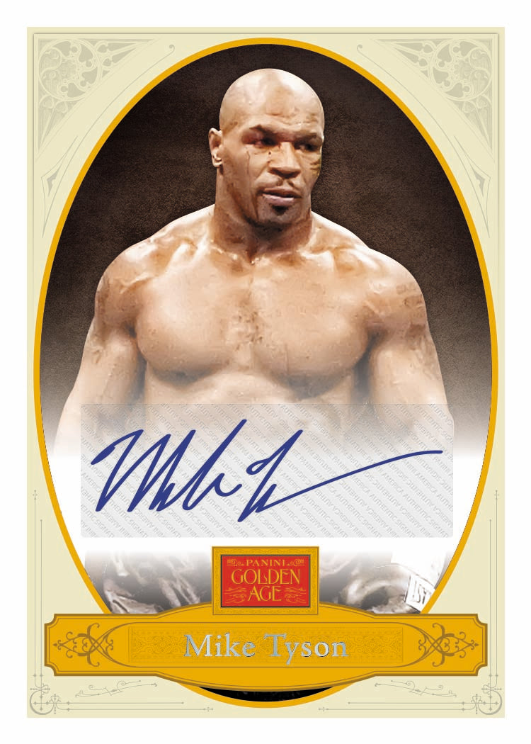 2025 Panini Combat Anthology Mike Tyson Autograph