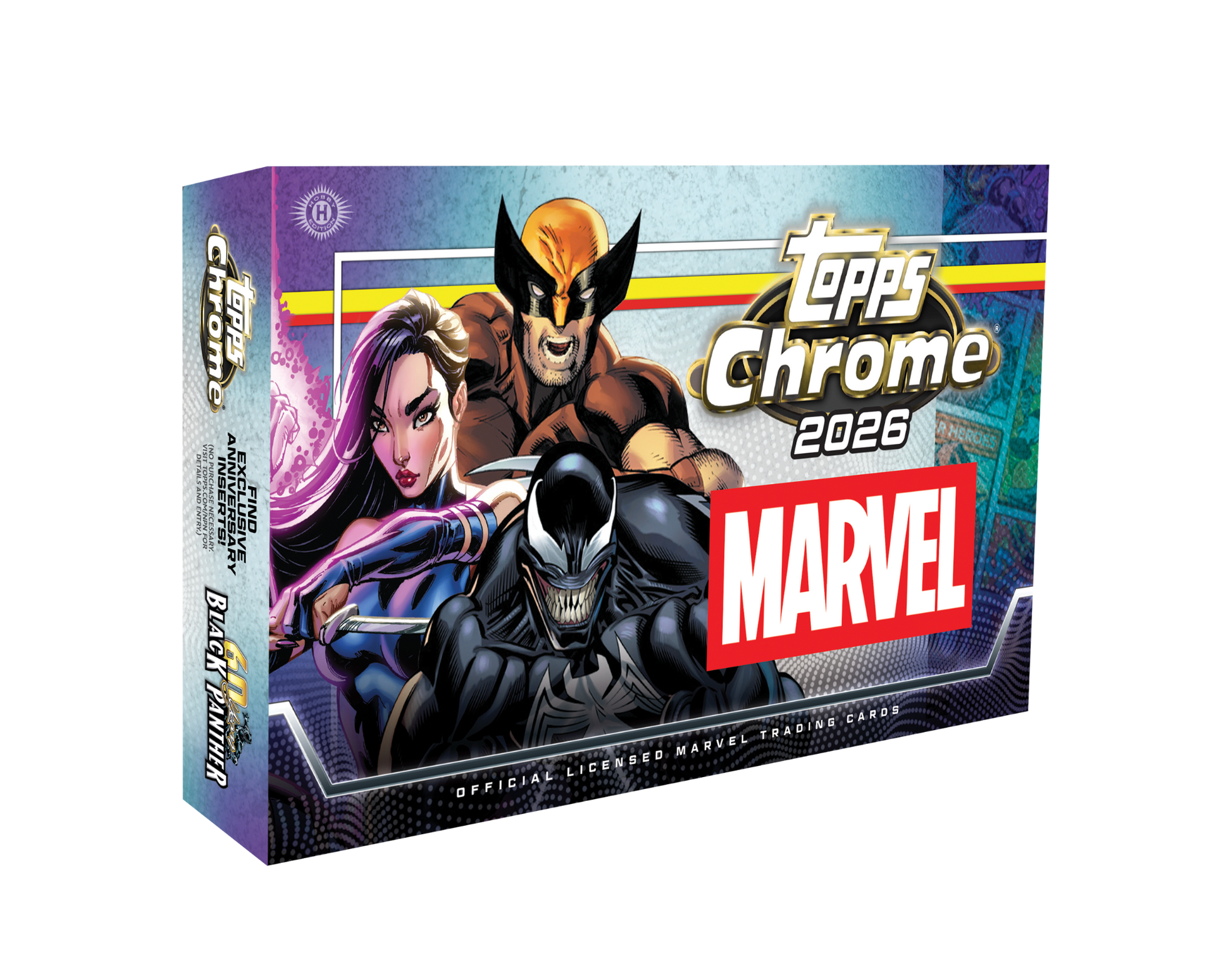 2026 Topps Chrome Marvel Comics Hobby Box