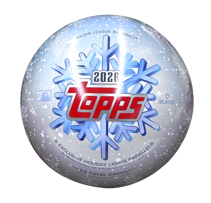 2026 Topps Holiday Baseball Hobby Tin