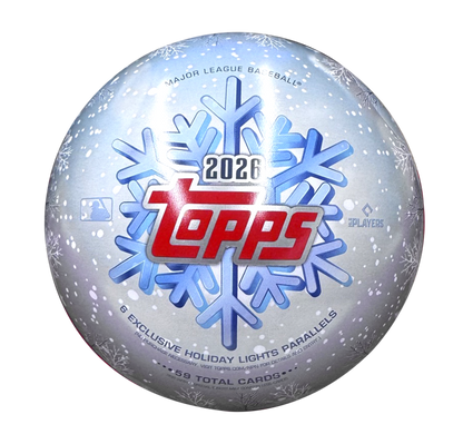 2026 Topps Holiday Baseball Hobby Tin