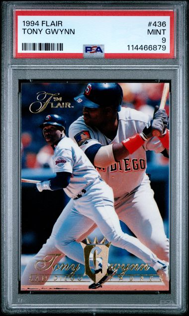 1994 Flair #436 Tony Gwynn PSA 9 - Front