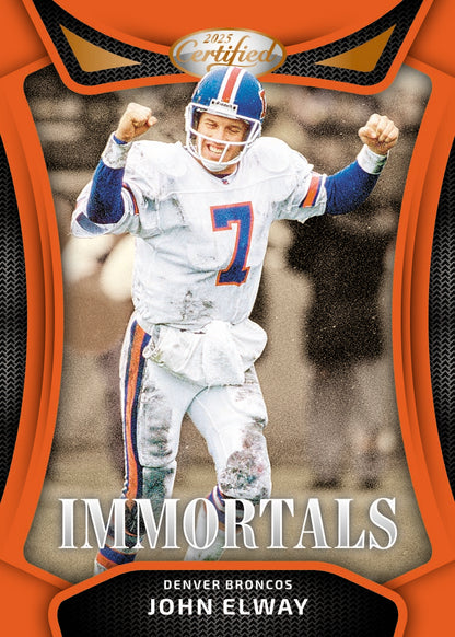 2025 Panini Certified Football Immortals John Elway