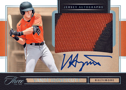 2025 Panini Three & Two Baseball Jersey Autograph Card