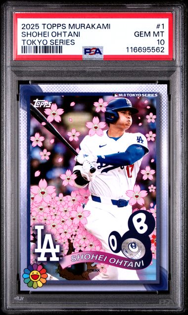 2025 Topps Murakami Tokyo Series #1 Shohei Ohtani PSA 10 - Front