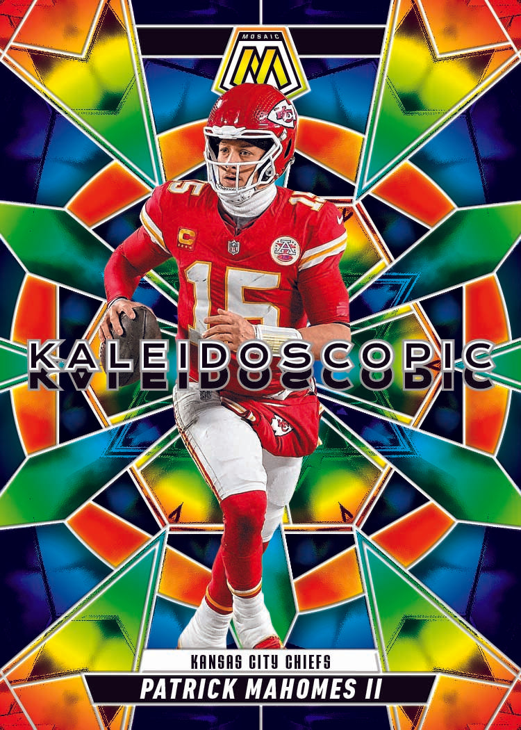 2025 Panini Mosaic Football Kaleidoscopic Patrick Mahomes II
