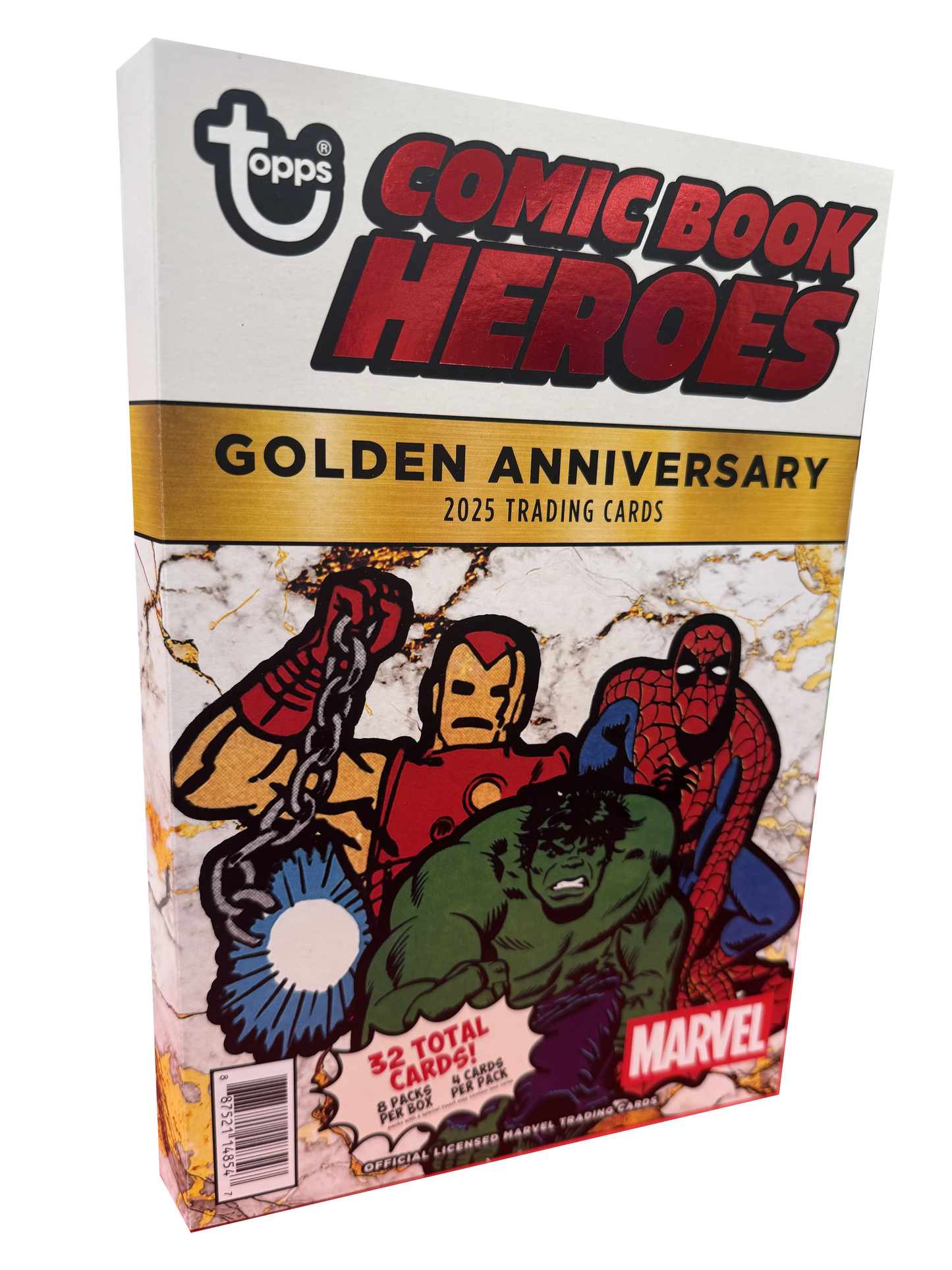 2025 Topps Marvel Comic Book Heroes 1975 Golden Anniversary Hobby Box