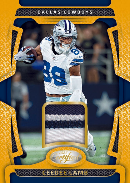 2025 Panini Certified Football Ceedee Lamb