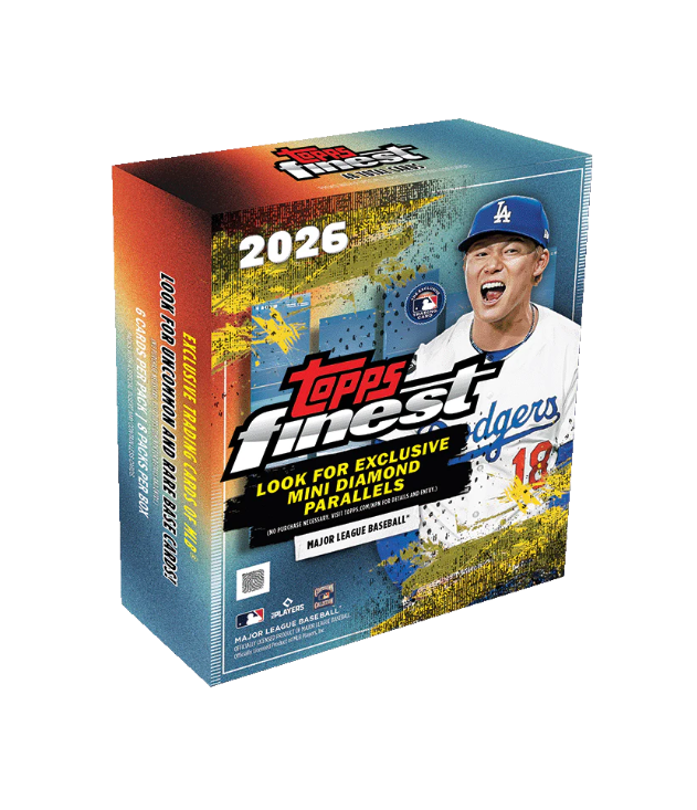 2026 Topps Finest Baseball Mega Box