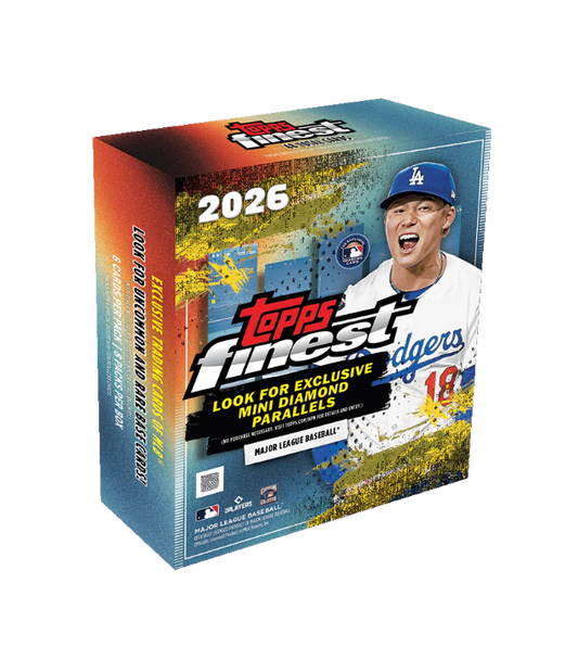 2026 Topps Finest Baseball Mega Box