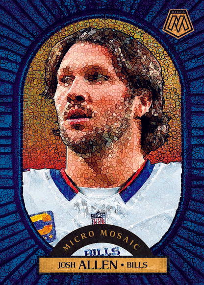 2025 Panini Mosaic Football Micro Mosaic Josh Allen