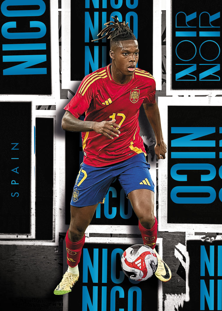 2024-25 Panini Noir FIFA Soccer Motion Picture Nico Williams