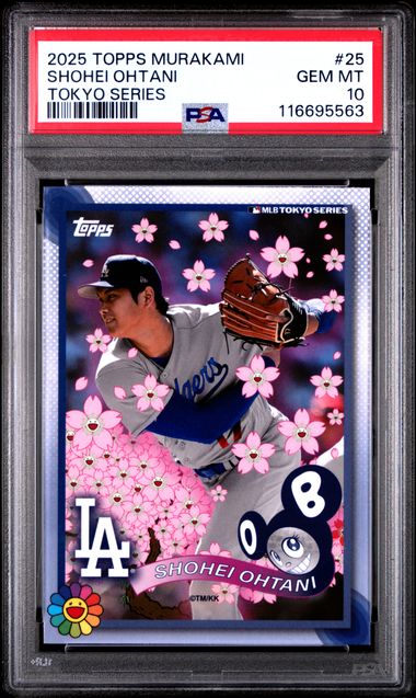 2025 Topps Murakami Tokyo Series #25 Shohei Ohtani PSA 10 - Front