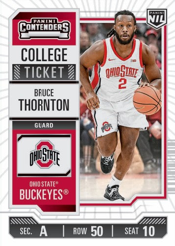 2024-25 Panini The Ohio State University NIL Bruce Thornton