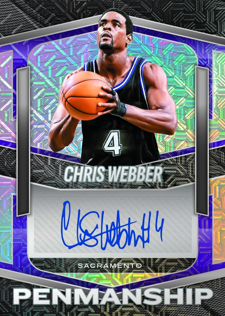 2025-26 Panini Prizm Basketball Penmanship Chris Webber