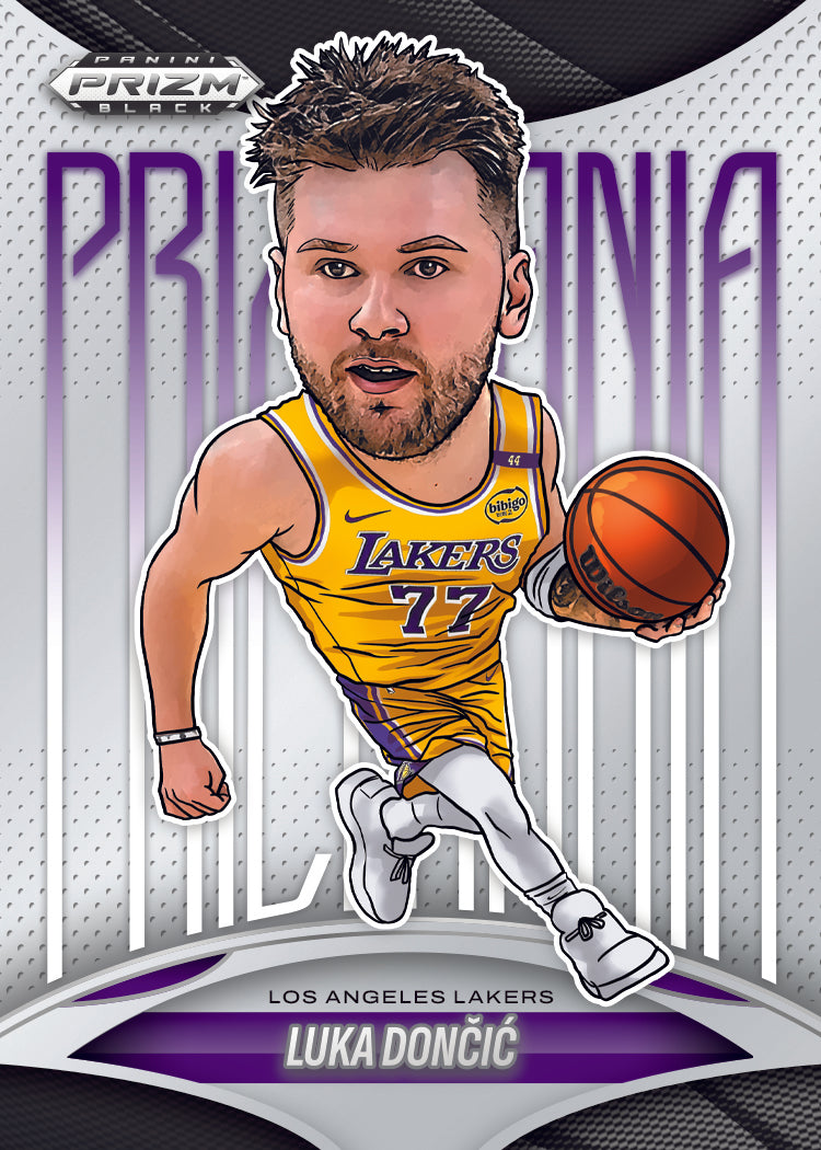 2024-25 Panini Prizm Black Luka Doncic Prizmania