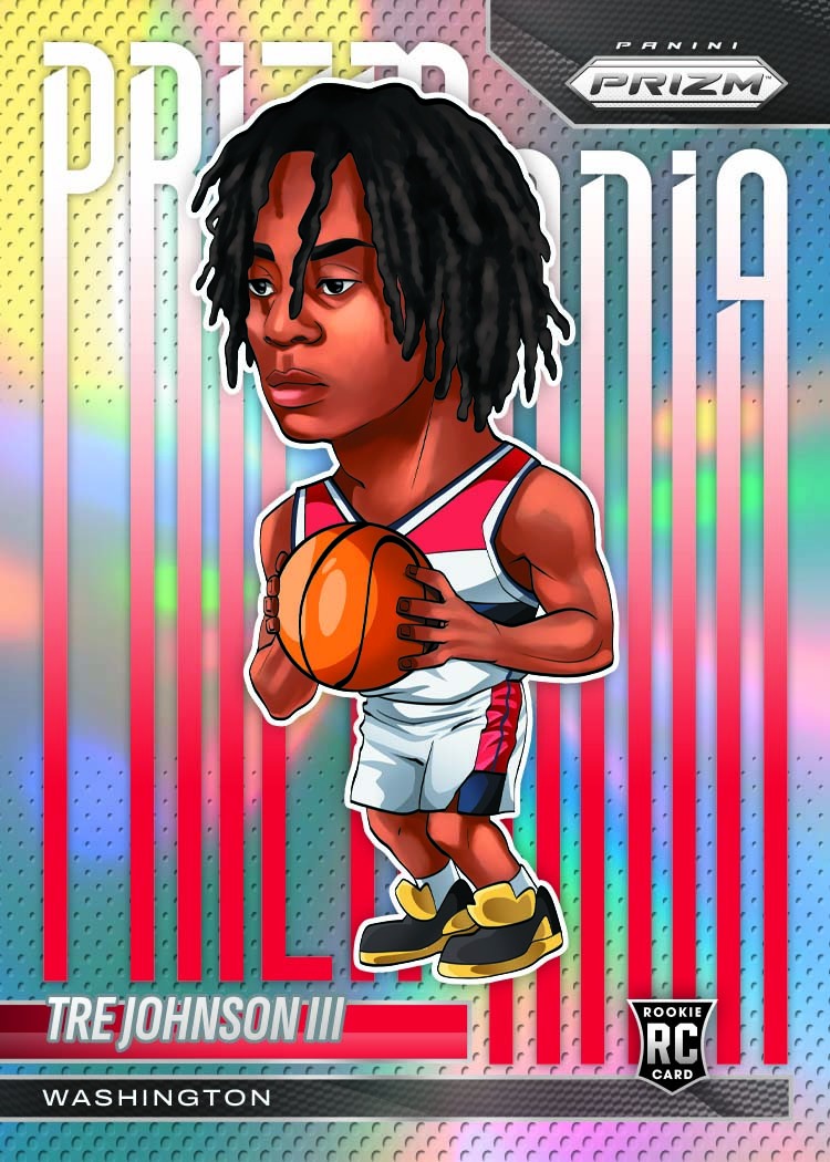 2025-26 Panini Prizm Basketball Prizmania Tre Johnson III