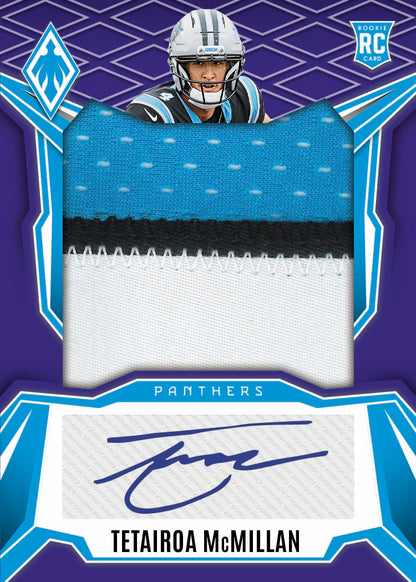 2025 Panini Phoenix Football Rookie Patch Autographs Tetairoa McMillan