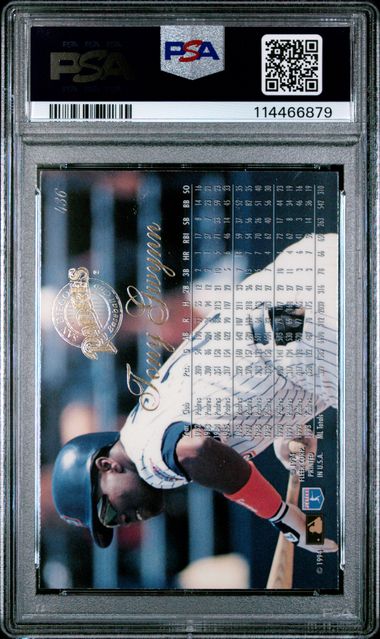 1994 Flair #436 Tony Gwynn PSA 9 - Back