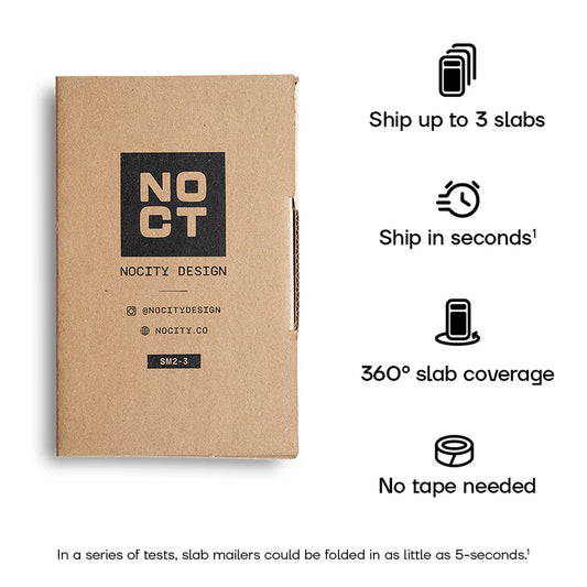 Nocity Design Slab Mailer Packs (SM3)