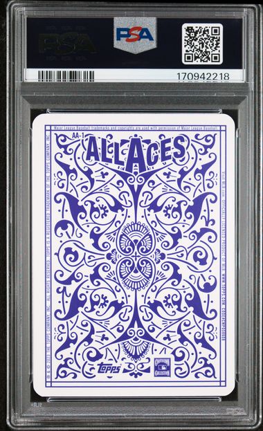 2023 Topps All Aces #AA1 Nolan Ryan PSA 10 - Back